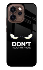 Don'T Touch My Phone Oppo Reno15 Pro 5G Metal Case Back Cover by Casekaro