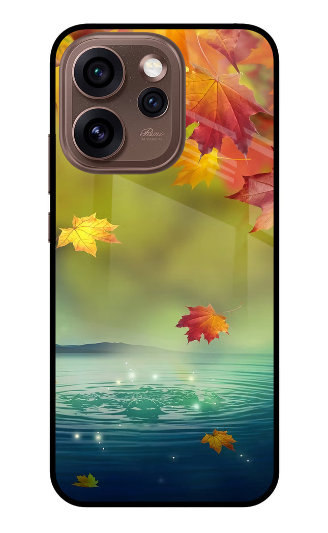 Flowers Oppo Reno15 Pro 5G Metal Case Back Cover by Casekaro
