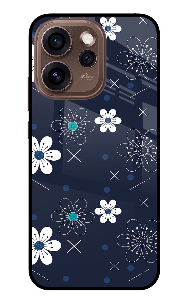 Flowers Oppo Reno15 Pro 5G Metal Case Back Cover by Casekaro