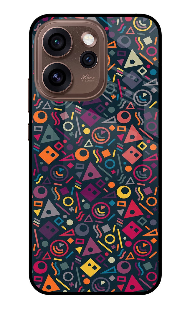 Geometric Abstract Oppo Reno15 Pro 5G Metal Case Back Cover by Casekaro
