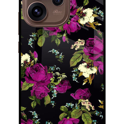 Flowers Oppo Reno15 Pro 5G Metal Case Back Cover by Casekaro