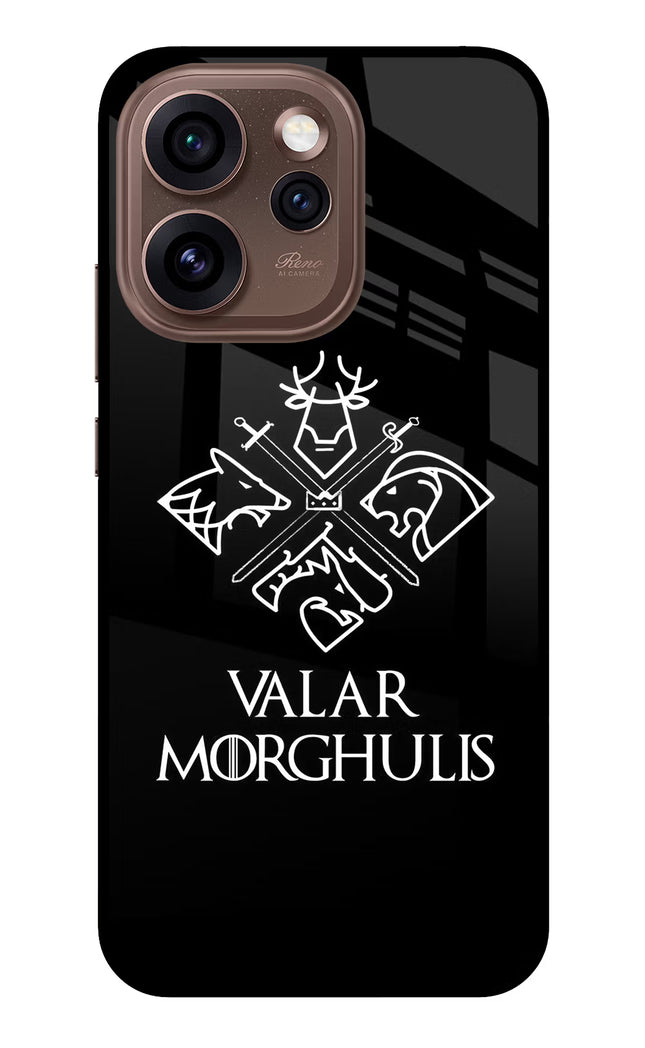 Valar Morghulis | Game Of Thrones Oppo Reno15 Pro 5G Metal Case Back Cover by Casekaro