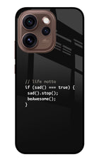 Life Motto Code Oppo Reno15 Pro 5G Metal Case Back Cover by Casekaro