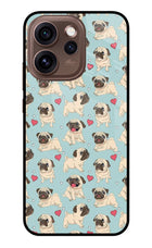 Pug Dog Oppo Reno15 Pro 5G Metal Case Back Cover by Casekaro