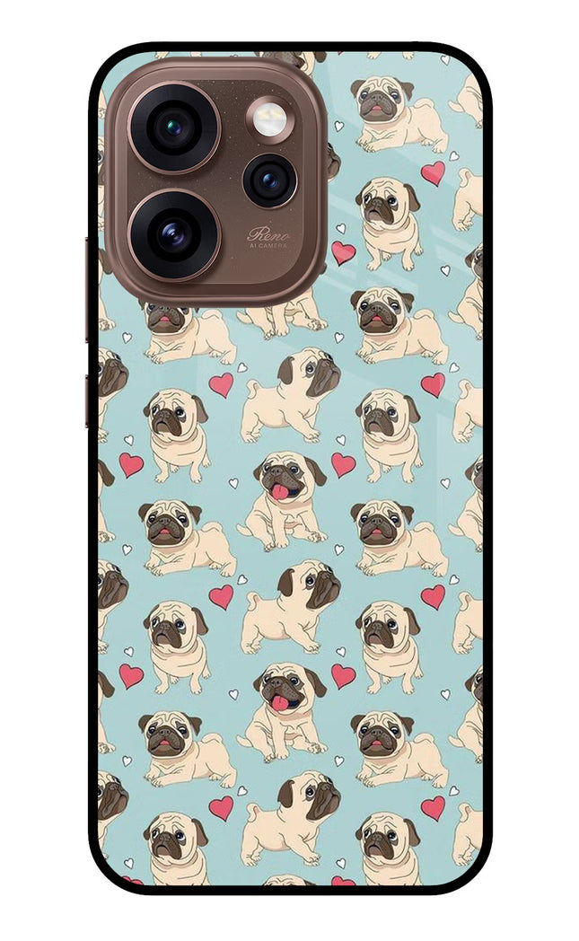 Pug Dog Oppo Reno15 Pro 5G Metal Case Back Cover by Casekaro