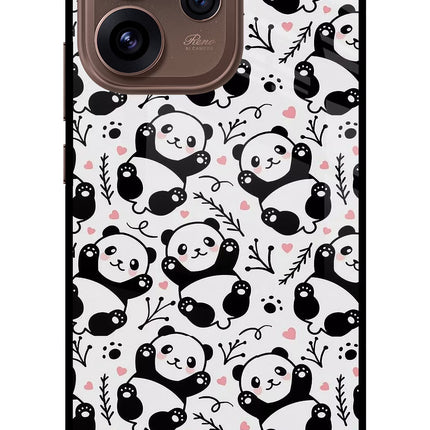 Cute Panda Oppo Reno15 Pro 5G Metal Case Back Cover by Casekaro