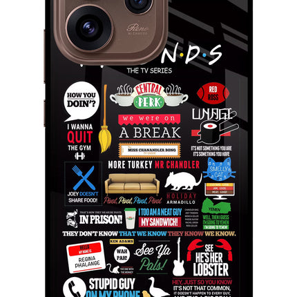 FRIENDS Oppo Reno15 Pro 5G Metal Case Back Cover by Casekaro