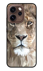 Lion Art Oppo Reno15 Pro 5G Metal Case Back Cover by Casekaro