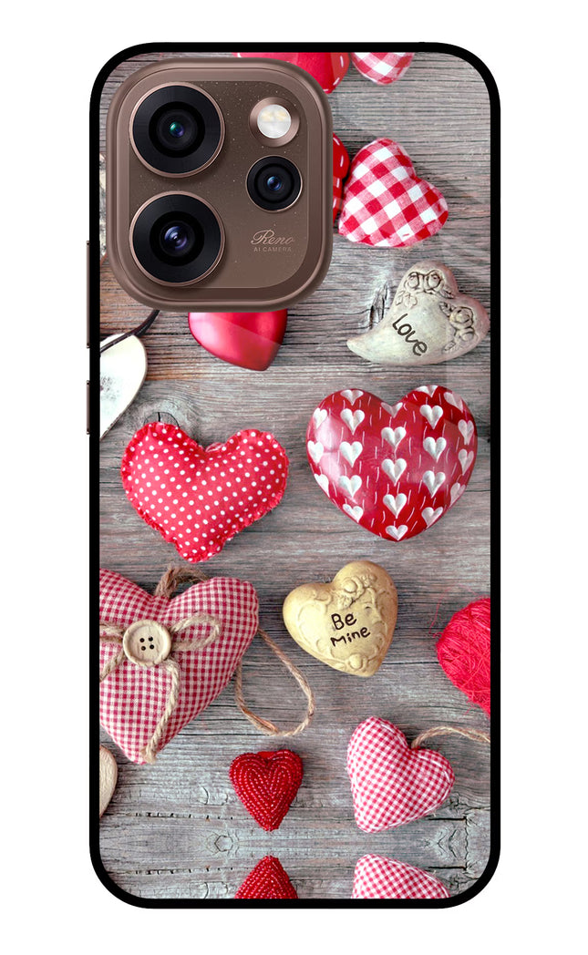 Love Wallpaper Oppo Reno15 Pro 5G Metal Case Back Cover by Casekaro
