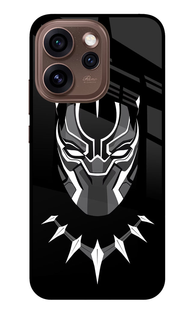 Black Panther Oppo Reno15 Pro 5G Metal Case Back Cover by Casekaro