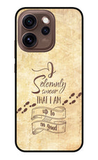 I Solemnly swear that i up to no good Oppo Reno15 Pro 5G Metal Case Back Cover by Casekaro