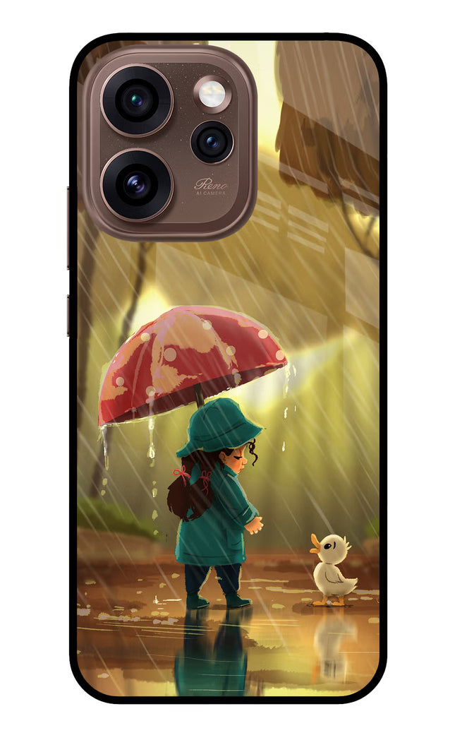 Rainy Day Oppo Reno15 Pro 5G Metal Case Back Cover by Casekaro