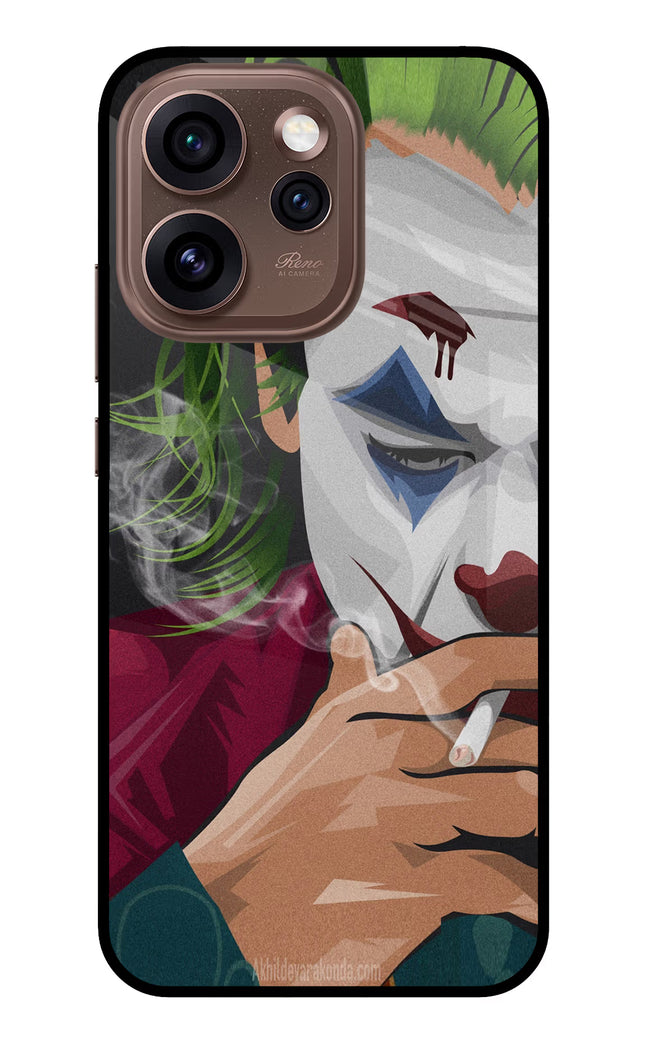 Joker Smoking Oppo Reno15 Pro 5G Metal Case Back Cover by Casekaro