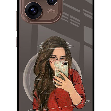 Selfie Queen Oppo Reno15 Pro 5G Metal Case Back Cover by Casekaro