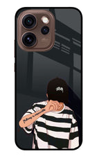 Aesthetic Boy Oppo Reno15 Pro 5G Metal Case Back Cover by Casekaro