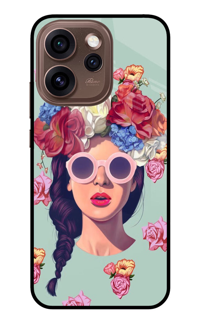 Pretty Girl Oppo Reno15 Pro 5G Metal Case Back Cover by Casekaro