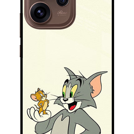 Tom & Jerry Oppo Reno15 Pro 5G Metal Case Back Cover by Casekaro