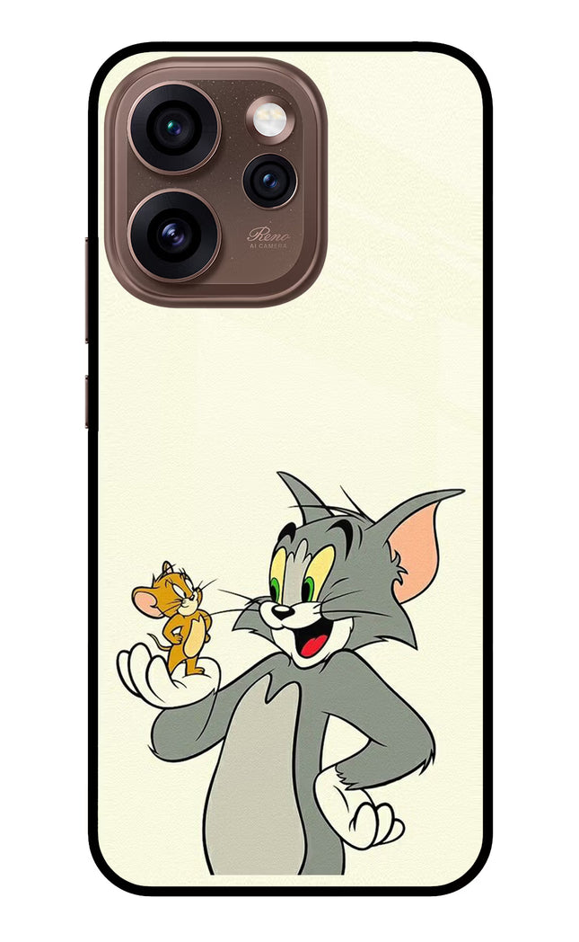 Tom & Jerry Oppo Reno15 Pro 5G Metal Case Back Cover by Casekaro