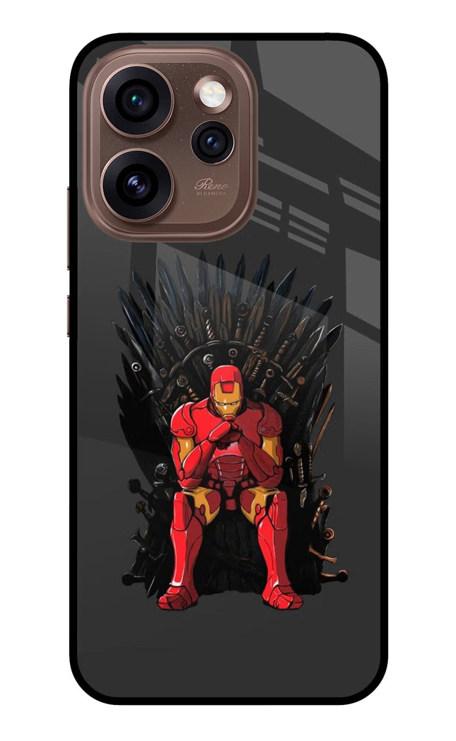Ironman Throne Oppo Reno15 Pro 5G Metal Case Back Cover by Casekaro