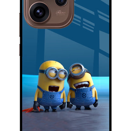 Minion Laughing Oppo Reno15 Pro 5G Metal Case Back Cover by Casekaro