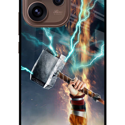 Thor Hammer Mjolnir Oppo Reno15 Pro 5G Metal Case Back Cover by Casekaro