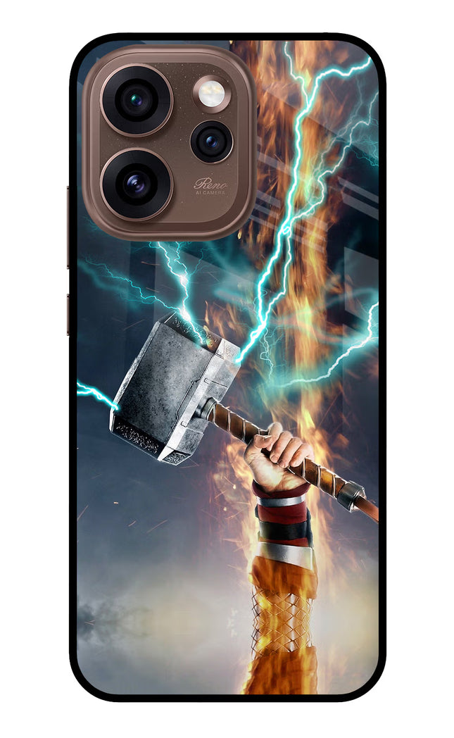 Thor Hammer Mjolnir Oppo Reno15 Pro 5G Metal Case Back Cover by Casekaro