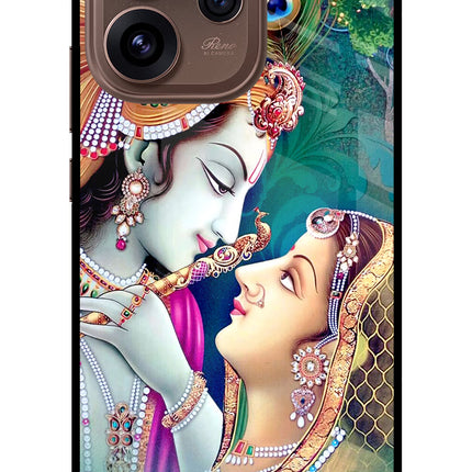 Lord Radha Krishna Oppo Reno15 Pro 5G Metal Case Back Cover by Casekaro