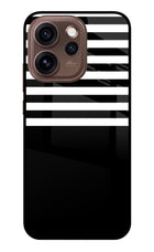 Black and White Print Oppo Reno15 Pro 5G Metal Case Back Cover by Casekaro
