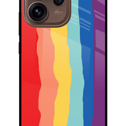Rainbow Oppo Reno15 Pro 5G Metal Case Back Cover by Casekaro