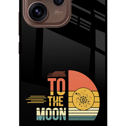To the Moon Oppo Reno15 Pro 5G Metal Case Back Cover by Casekaro