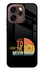 To the Moon Oppo Reno15 Pro 5G Metal Case Back Cover by Casekaro