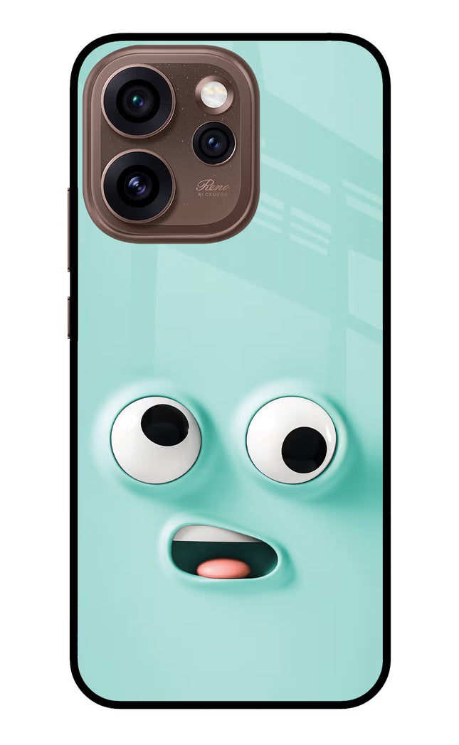 Funny Cartoon Oppo Reno15 Pro 5G Metal Case Back Cover by Casekaro