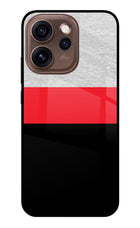 Tri Color Pattern Oppo Reno15 Pro 5G Metal Case Back Cover by Casekaro