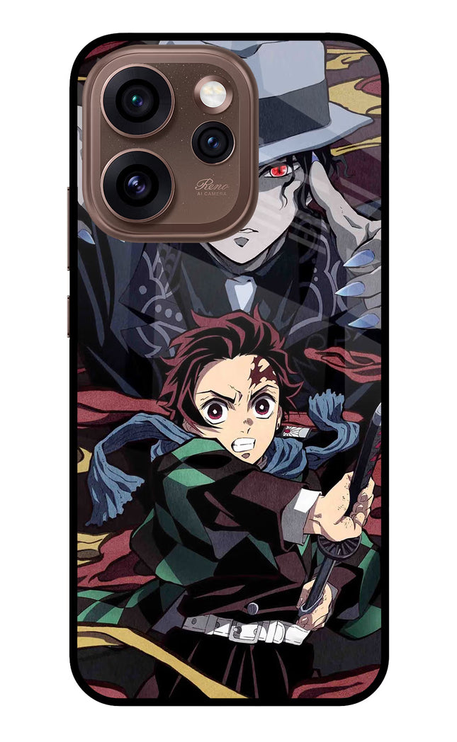 Demon Slayer Oppo Reno15 Pro 5G Metal Case Back Cover by Casekaro