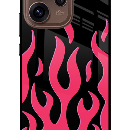 Fire Flames Oppo Reno15 Pro 5G Metal Case Back Cover by Casekaro