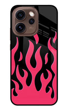 Fire Flames Oppo Reno15 Pro 5G Metal Case Back Cover by Casekaro
