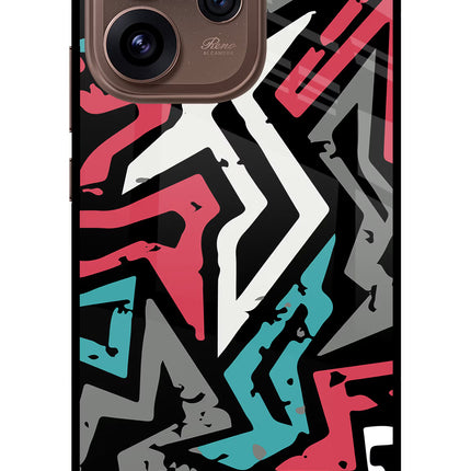 Geometric Graffiti Oppo Reno15 Pro 5G Metal Case Back Cover by Casekaro