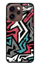 Geometric Graffiti Oppo Reno15 Pro 5G Metal Case Back Cover by Casekaro