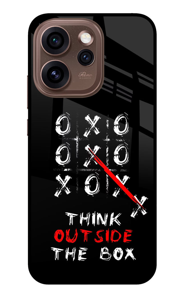 Think out of the BOX Oppo Reno15 Pro 5G Metal Case Back Cover by Casekaro