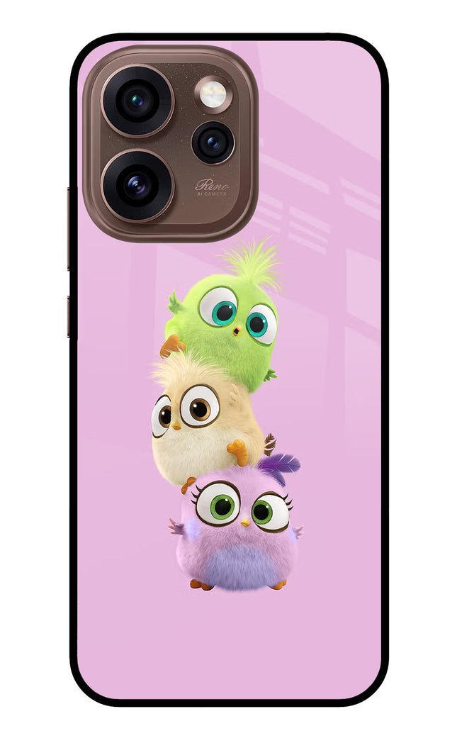 Cute Little Birds Oppo Reno15 Pro 5G Metal Case Back Cover by Casekaro