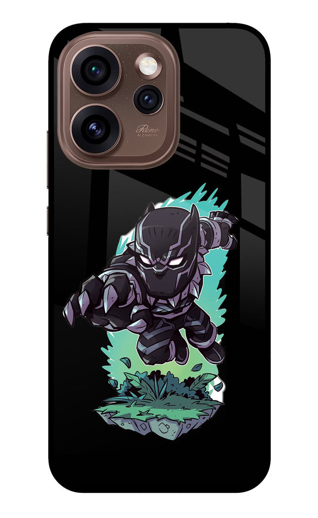 Black Panther Oppo Reno15 Pro 5G Metal Case Back Cover by Casekaro
