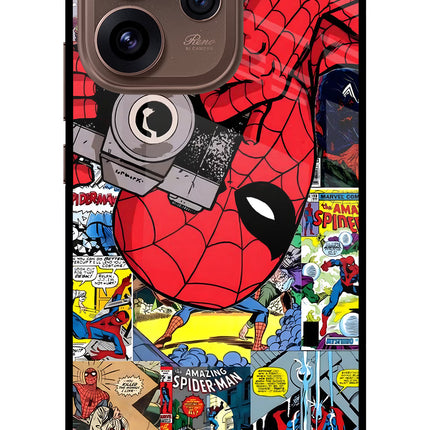 Spider Man Oppo Reno15 Pro 5G Metal Case Back Cover by Casekaro