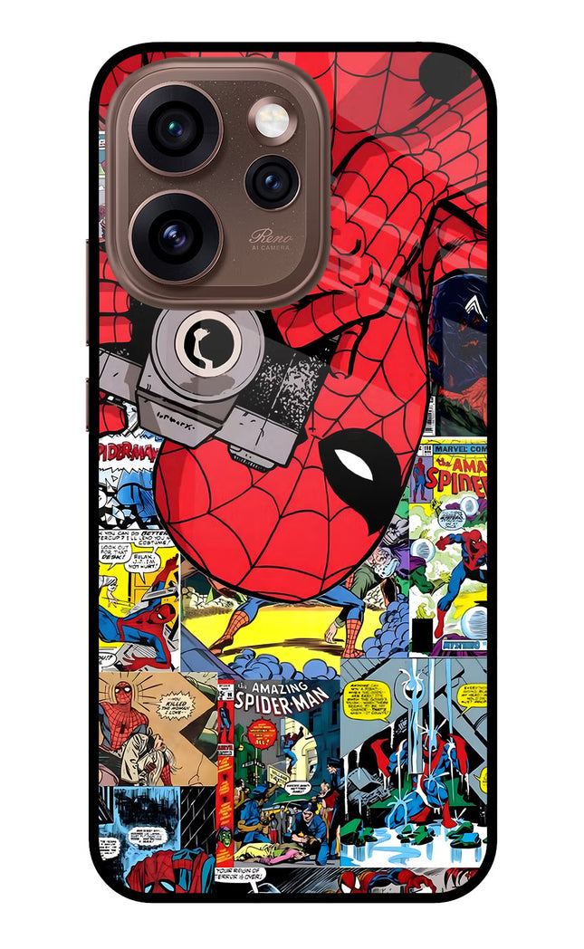 Spider Man Oppo Reno15 Pro 5G Metal Case Back Cover by Casekaro