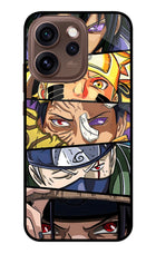 Naruto Character Oppo Reno15 Pro 5G Metal Case Back Cover by Casekaro