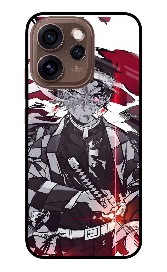 Demon Slayer Oppo Reno15 Pro 5G Metal Case Back Cover by Casekaro