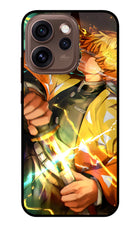 Demon Slayer Oppo Reno15 Pro 5G Metal Case Back Cover by Casekaro