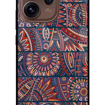 African Culture Design Oppo Reno15 Pro 5G Metal Case Back Cover by Casekaro