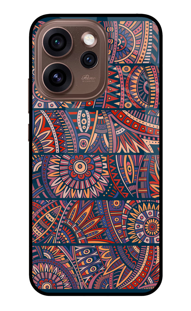African Culture Design Oppo Reno15 Pro 5G Metal Case Back Cover by Casekaro