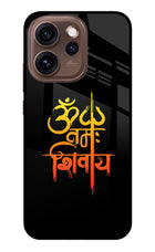 Om Namah Shivay Oppo Reno15 Pro 5G Metal Case Back Cover by Casekaro