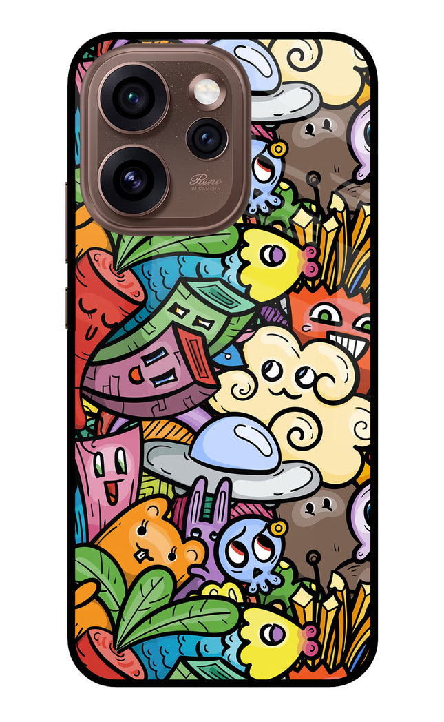 Veggie Doodle Oppo Reno15 Pro 5G Metal Case Back Cover by Casekaro